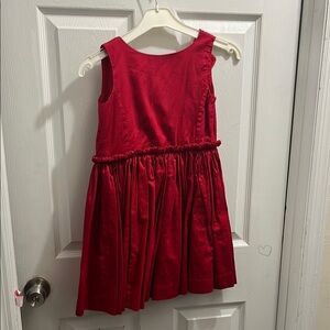 Elegant Red Kids Dress
